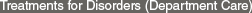 Treatments for Disorders